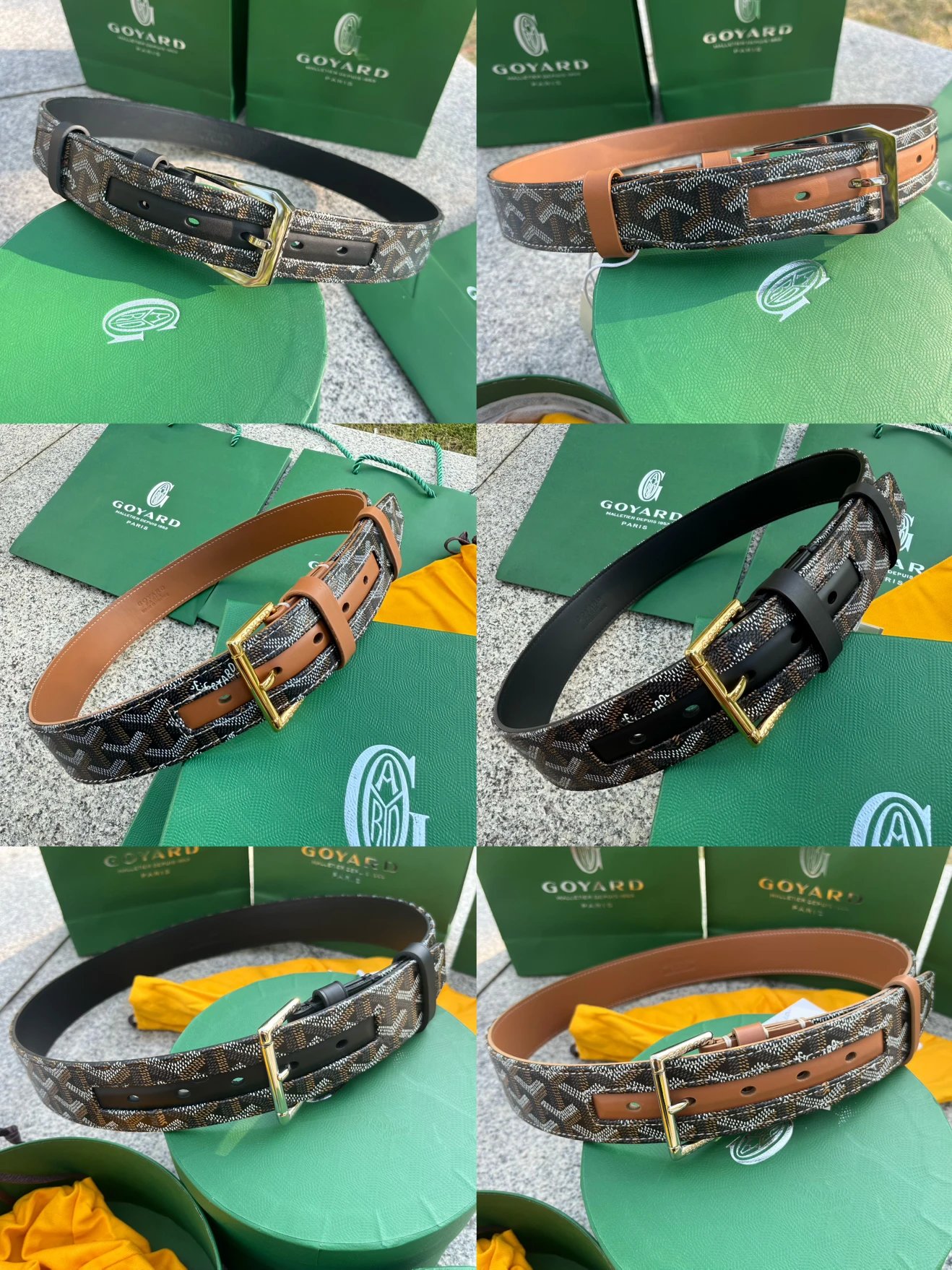 Goy printing fashion best quality belts
