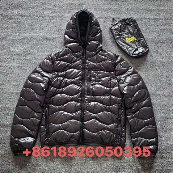 U blue jacket down jacket
