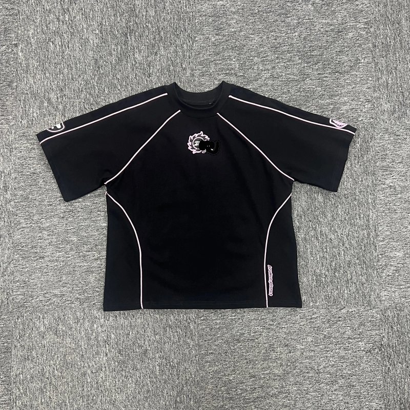 Performance Black-Pink T-shirt 粉色印花短袖 BPM-35