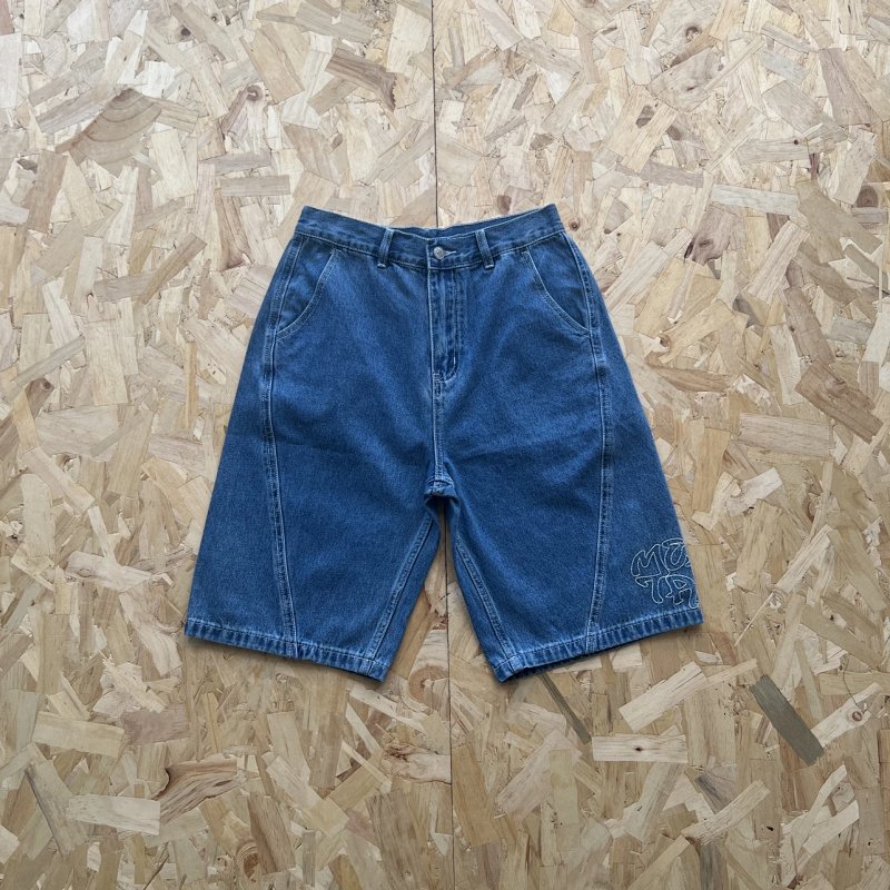 cny  Bigstep Jorts(Blue) 浅蓝牛仔短裤 M-3