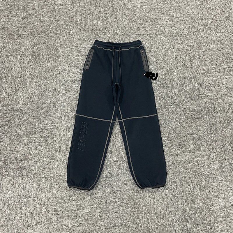 6PM ROADMAN PANTS-BLACK  压胶口袋长裤 黑色 6PM-15