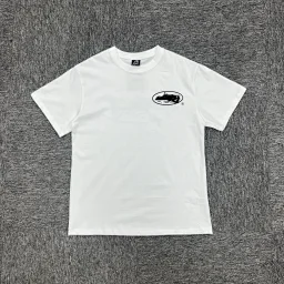 thumbnail for 恶魔岛椭圆印花 白色 短袖C-133