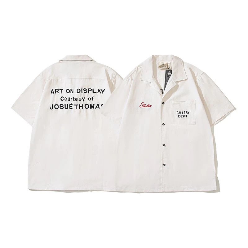 Vintage Distressed Workwear Style Shirt
