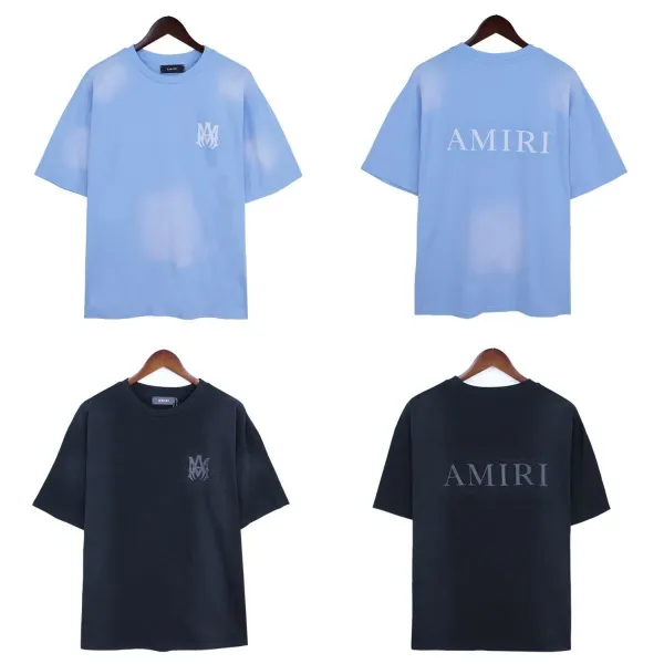 Amiri Drip Logo Black T-Shirt - 6