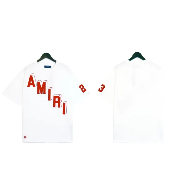 Amiri Drip Logo Black T-Shirt - 14