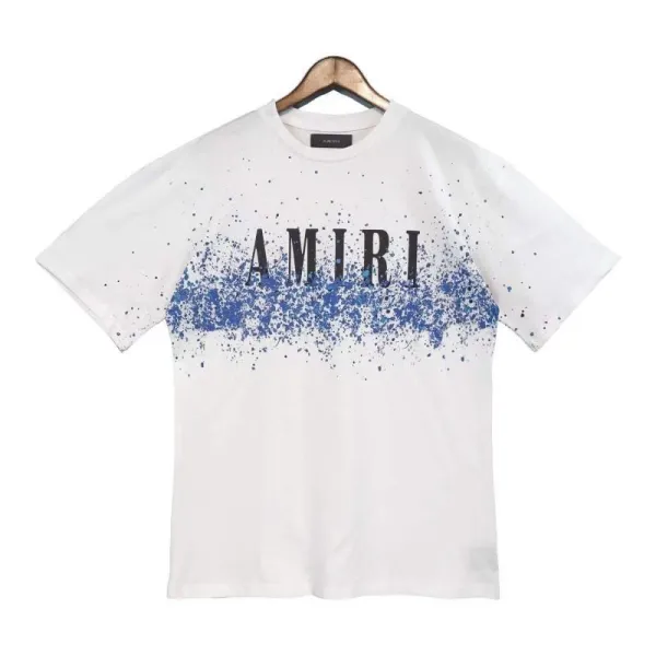 Amiri Drip Logo Black T-Shirt - 13