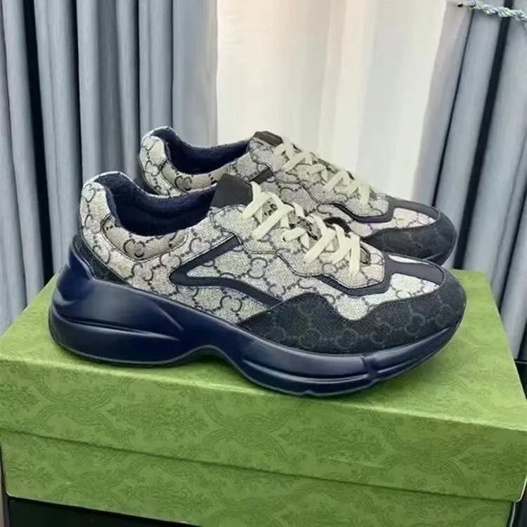 Gucci Rhyton Low GG Supreme Blue 673111