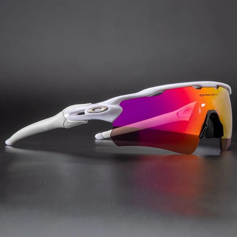 Oakley Cycling Photochromic Sports Sunglasses — Day & Night Shield Lens 1