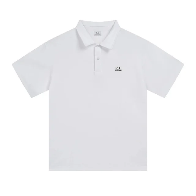 C.P. Company T-Shirts Short-Sleeve Logo Polo Shirt product detail image 3
