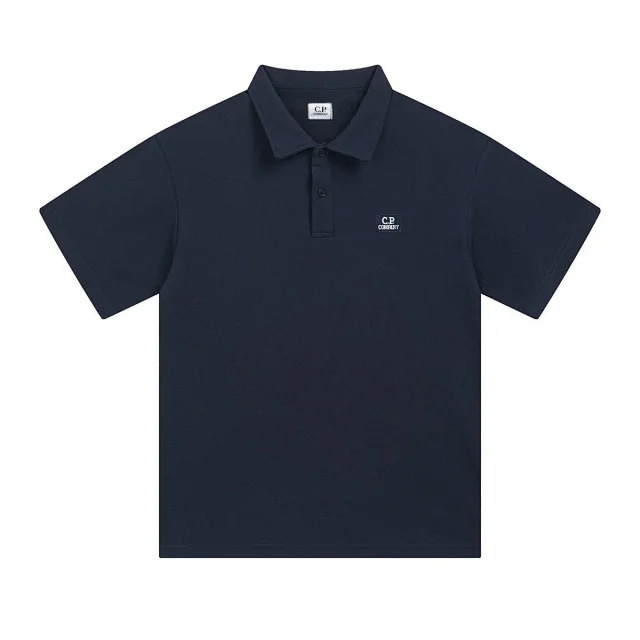 C.P. Company T-Shirts Short-Sleeve Logo Polo Shirt product detail image 5