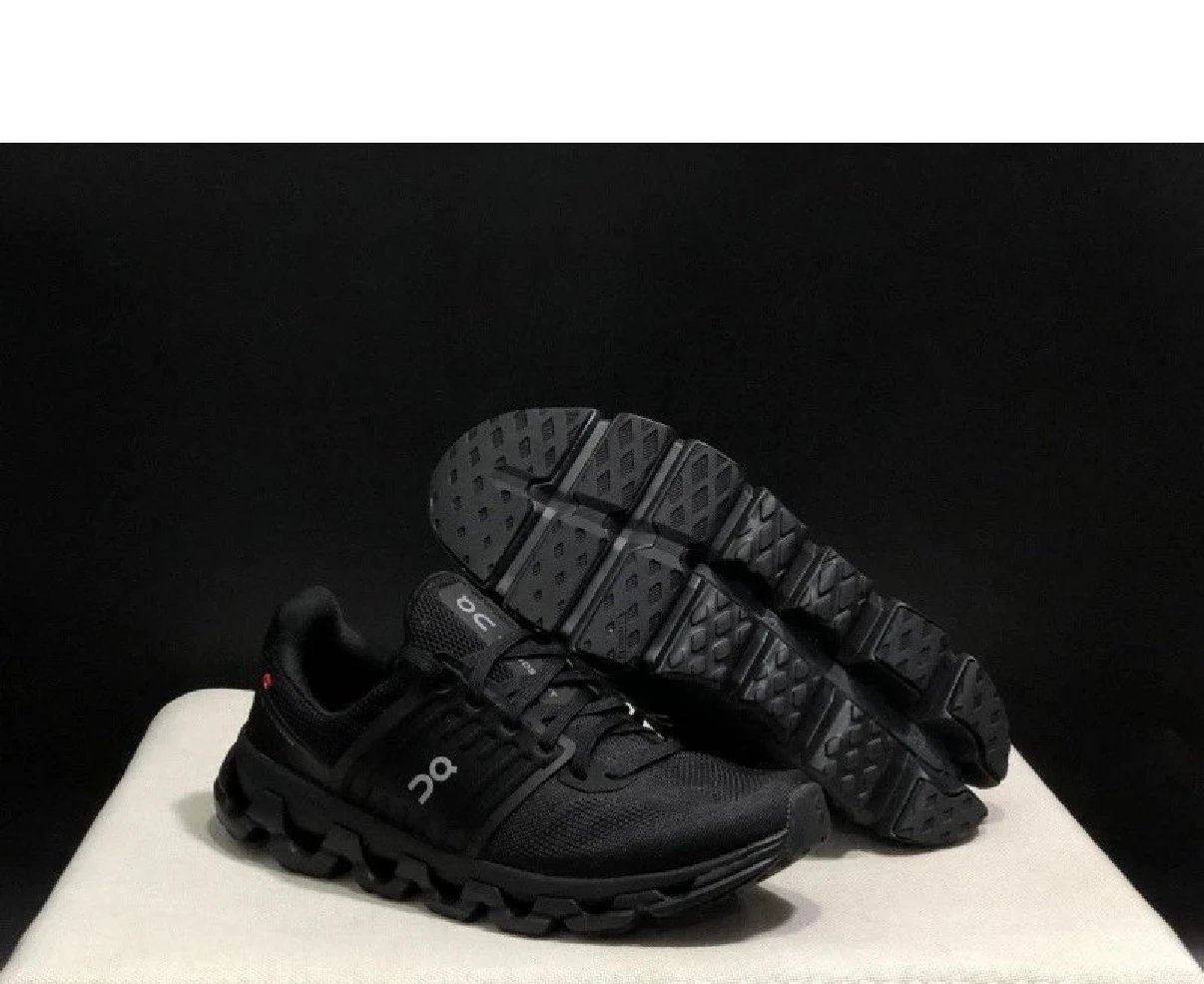 On Cloudmonster Black/White Running Shoes - 4