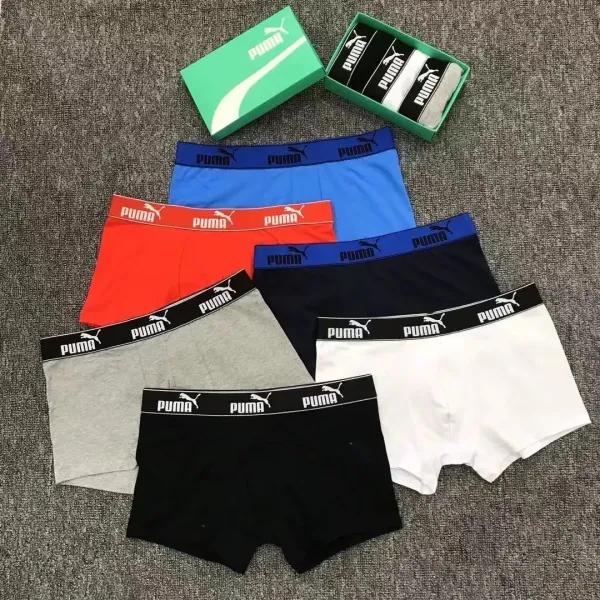 Puma Classic Boxer Briefs Assorted Colors Underwear - 1