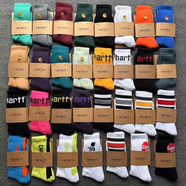 Carhartt WIP Logo Socks Yellow Socks - 3