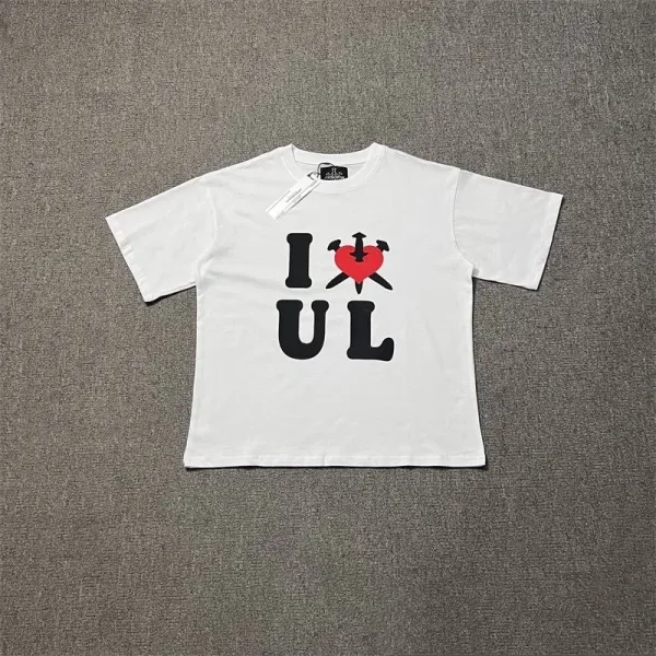 Comme des Garçons Play x I Love Ul T-Shirt White - 1
