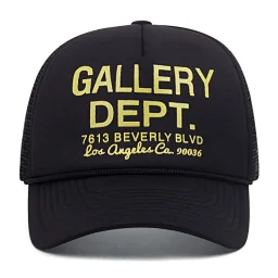 thumbnail for GALLERY DEPT Mesh Baseball Cap Breathable Sponge Cap Graffiti Outdoor Cap