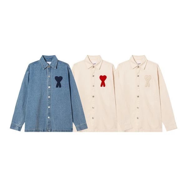 AM * denim shirt