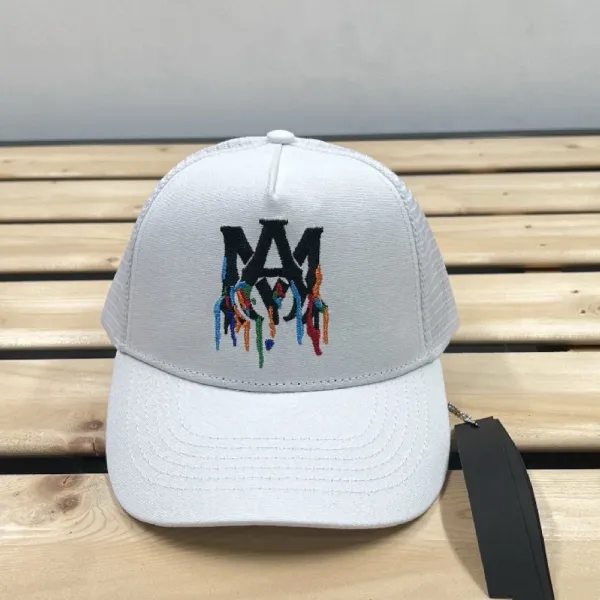 Givenchy Three Stars Green Mesh Baseball Cap - 17