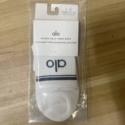 thumbnail for ALO long-cut mid-rise running socks for spring and summer