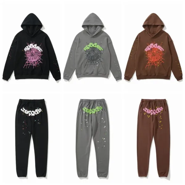 Spoderi Spider Web Embellished Purple Hoodie - 5