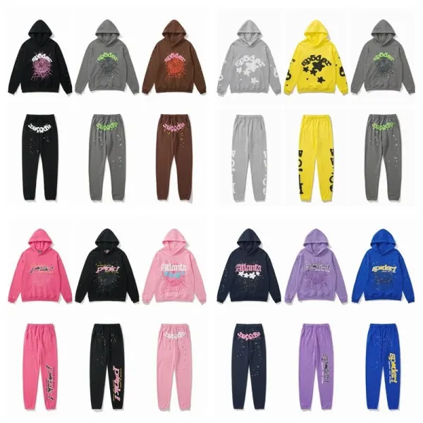Spoderi Spider Web Embellished Purple Hoodie - 4