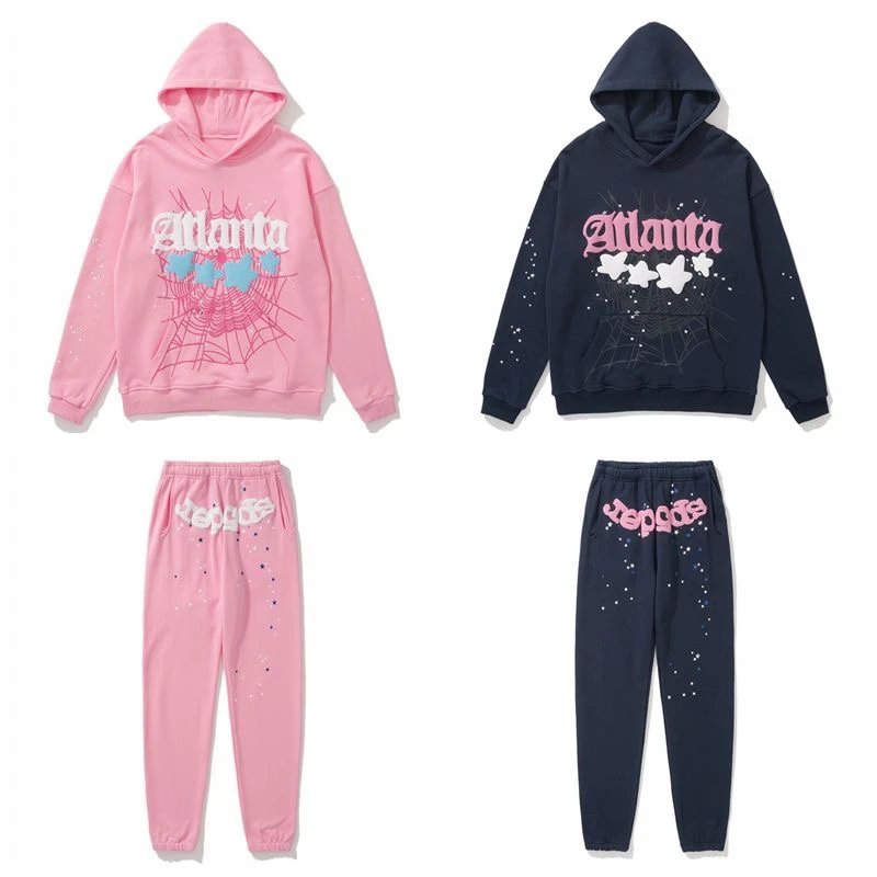 Spoderi Spider Web Embellished Purple Hoodie - 9
