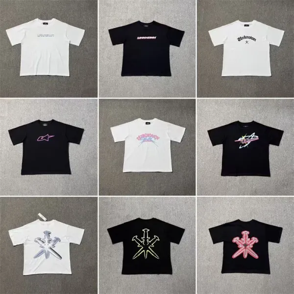 Off-White x Sword Motif Graphic T-Shirt White - 4