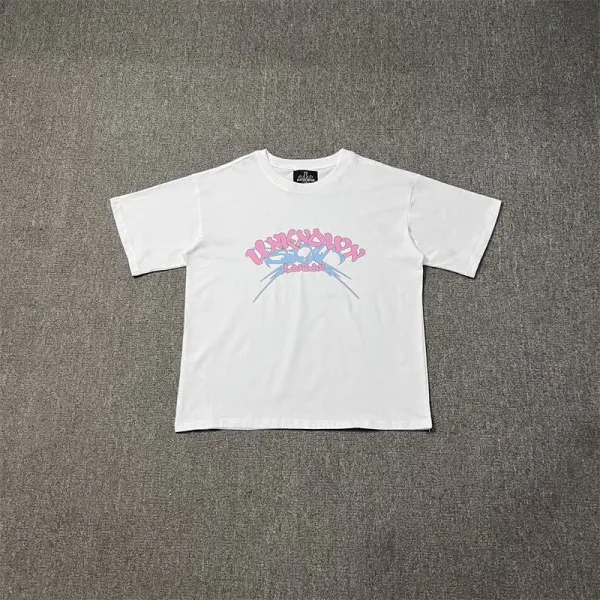 Off-White x Sword Motif Graphic T-Shirt White - 8