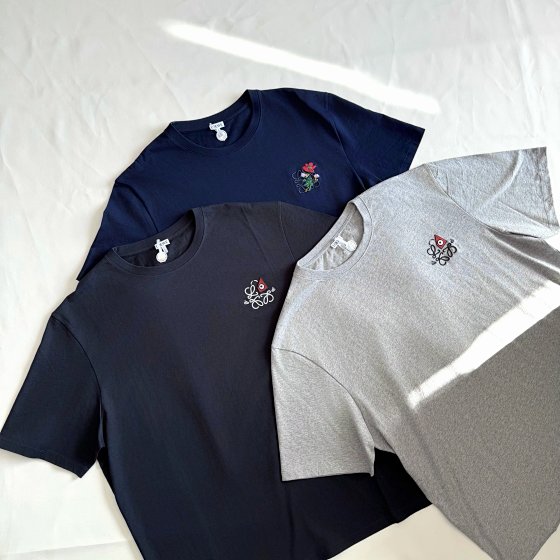 Gm produced/new three color co branded short sleeved shirt