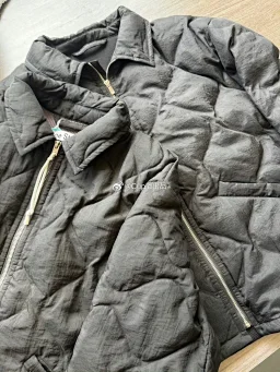 thumbnail for 现货/ac菱格纹棉服/三种奢华用料/满印里布/通勤夹克