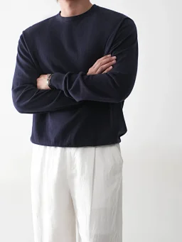 thumbnail for Cupid The most ruthless welfare! LP two-color Nuo Youpian sub-long sleeve cashmere cotton texture yarn pure luxury enjoyment 18-needle ramming level workmanship