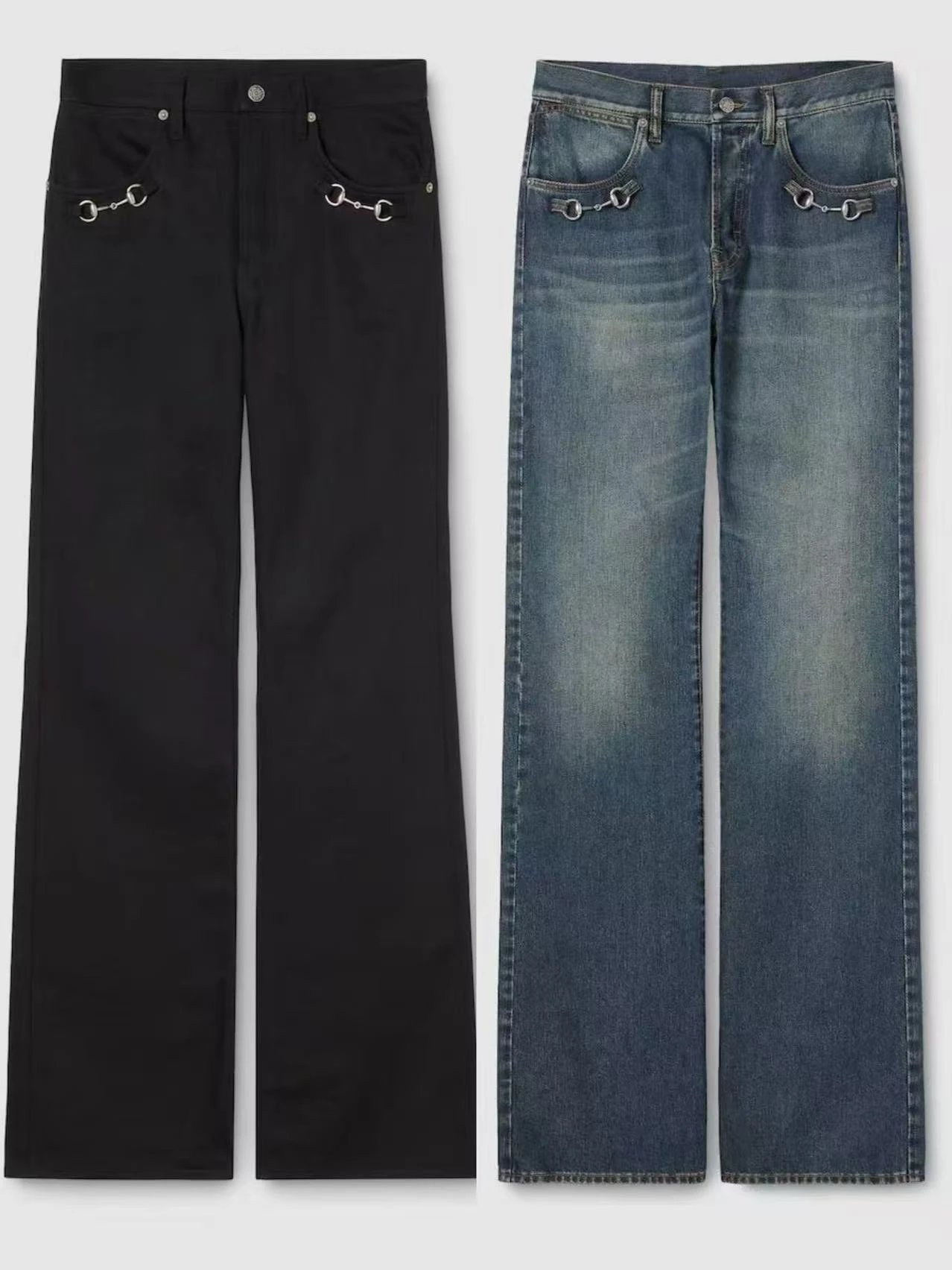 Cupid26ss in stock/uc26ss new two tone jeans/full set of mold hardware/natural color wash/woven fabric