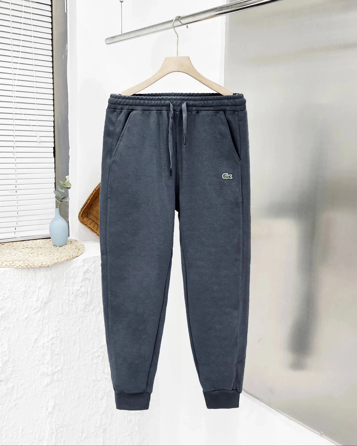 Lacoste Logo-Embroidered Black Polo - 19