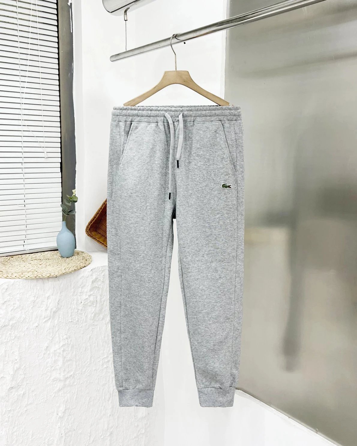 Lacoste Logo-Embroidered Black Polo - 20