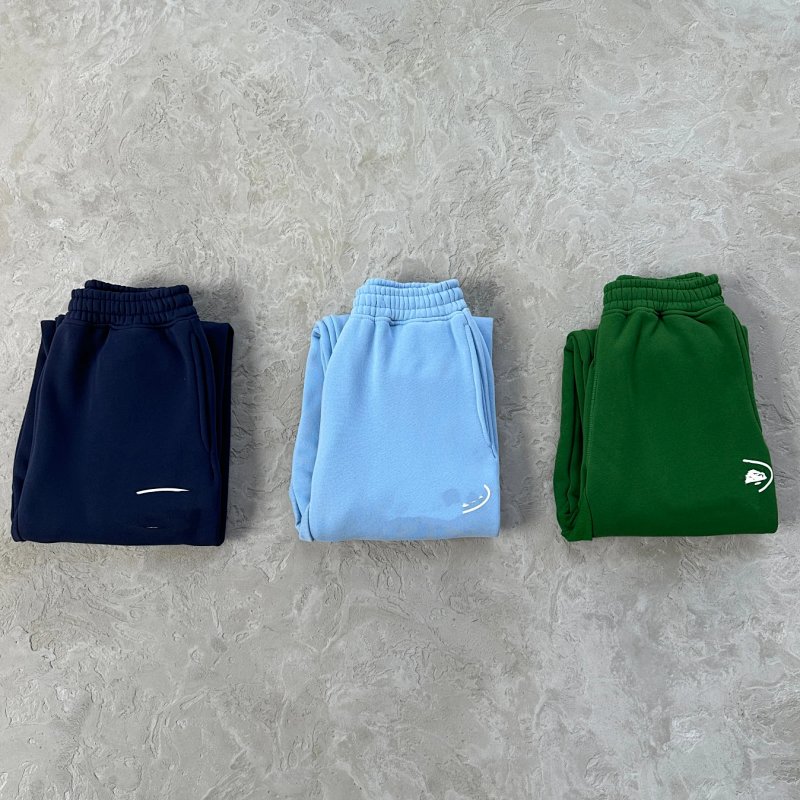 79¥ISLAND PUFF PRINT OPEN HEM SWEATPANT