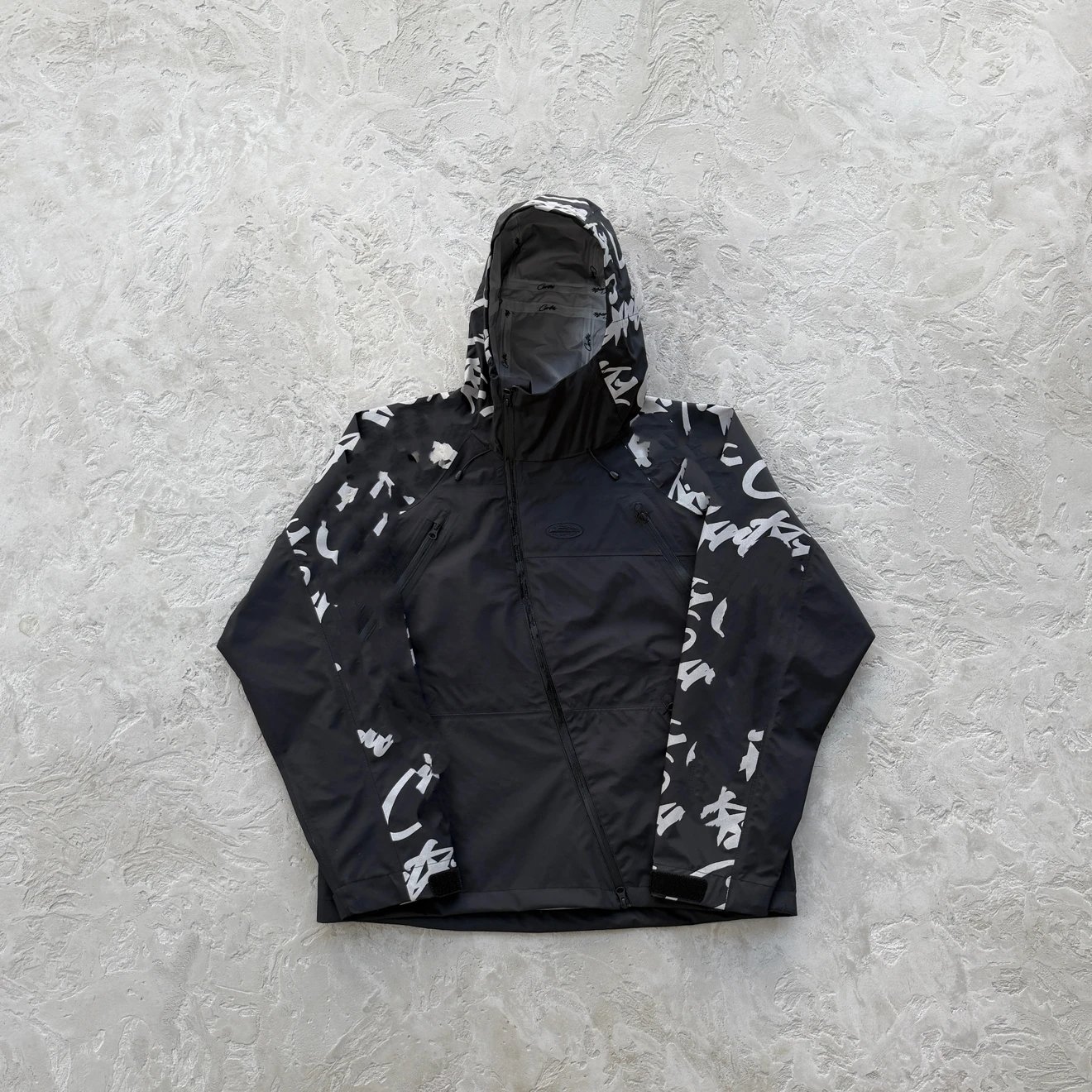 Evil diagonal zipper waterproof assault suit