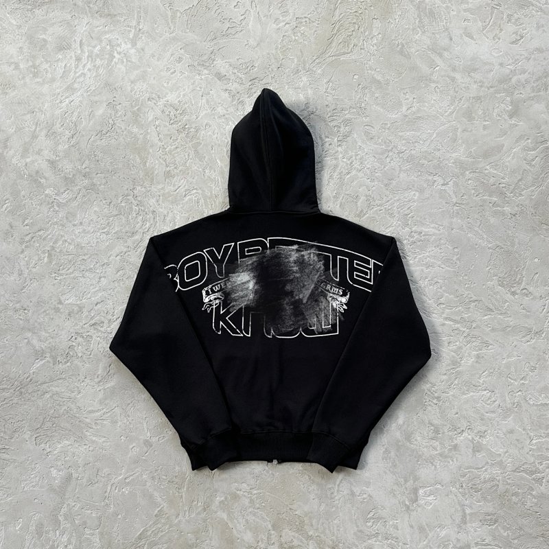 420¥ Cor x BBK Royale Zip Set-Black