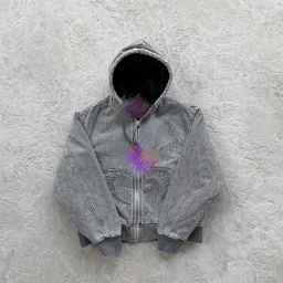 thumbnail for 恶-压纹牛仔工装外套