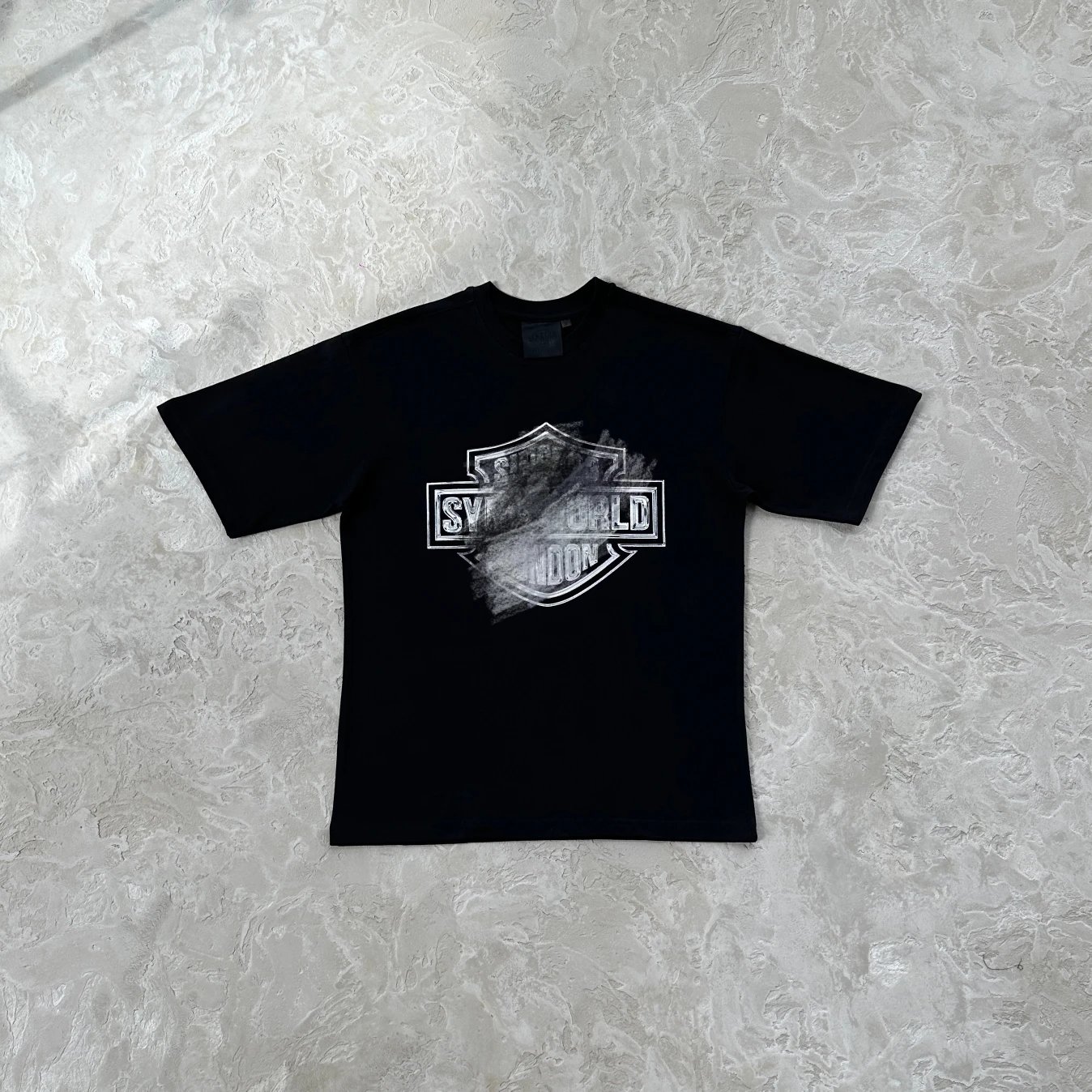 SY chrome badge Tee