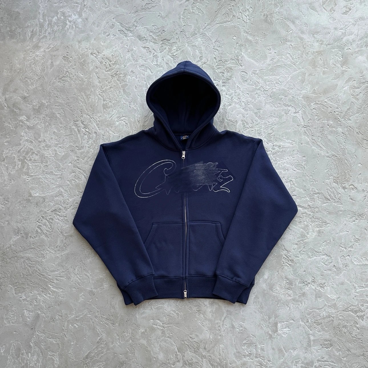 All Star Coarse Needle Zipper Hoodie