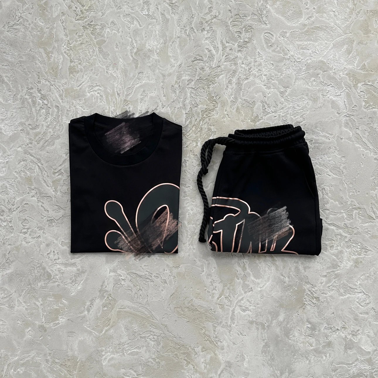 SY Hemp Rope Tee Short Sleeve Set