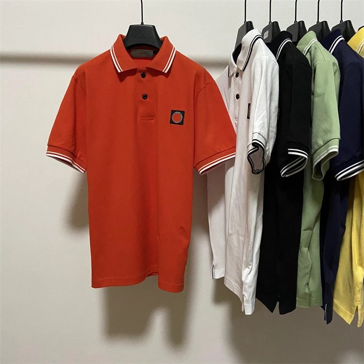 新款ST Cp夏季男士休闲商务男装翻领短袖T  POLO SHIRT T恤男装 经典款  2