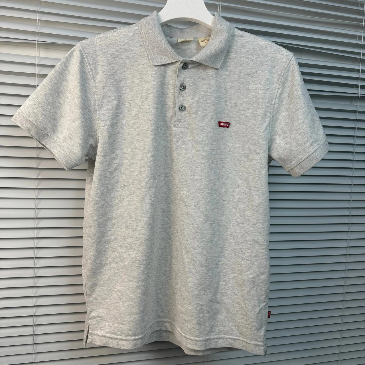 [Ships in Order Sequence] Mint自主 Levi's Small Logo Embroidered Patch Polo Shirt Short Sleeve Custom Pique Cotton Cleanfit Piece
