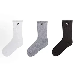 thumbnail for Factory single Lu socks 3 pairs