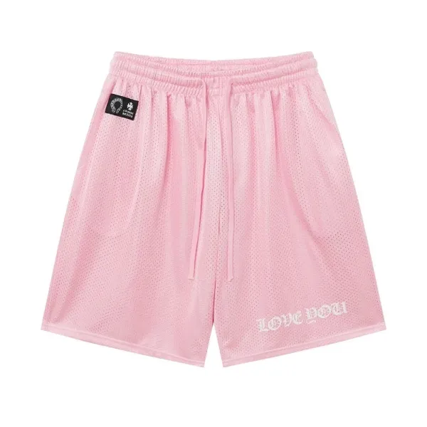 Chrome Hearts Mesh Shorts, Jerseys & Pants in Blue, Pink, Green, Red, Black - 3