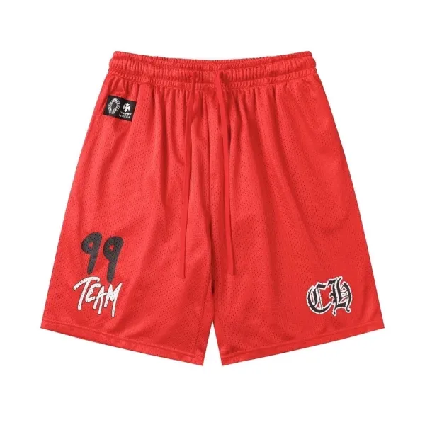 Chrome Hearts Mesh Shorts, Jerseys & Pants in Blue, Pink, Green, Red, Black - 5