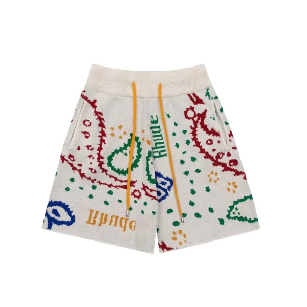 Rhude Knit Shorts Multicolor - 1