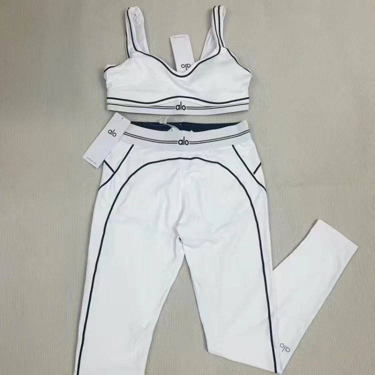 Alo Yoga Studio Collection Pink Activewear Set - 4
