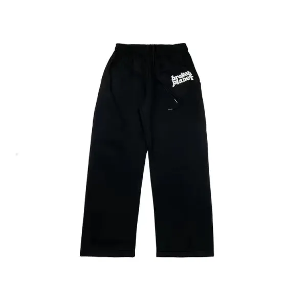 Broken Planet Sweatpants Black - 1