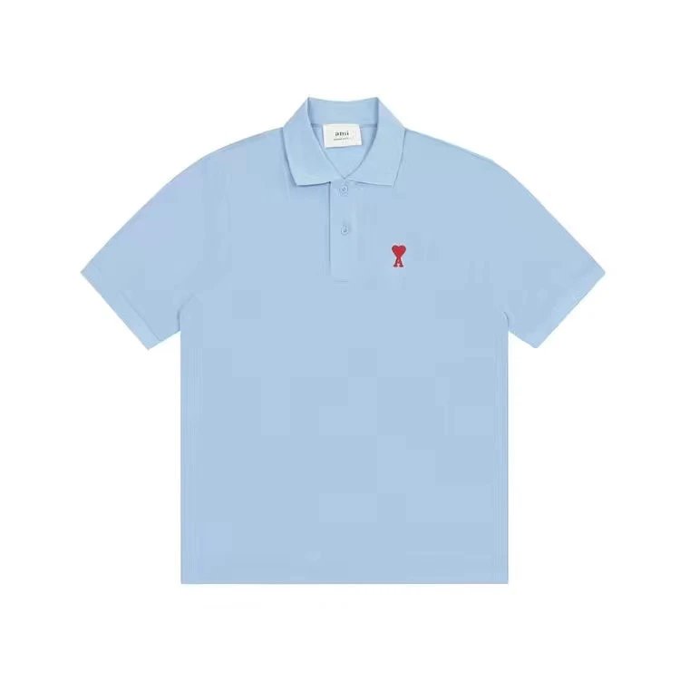 Ami Paris Ami de Coeur Pink Polo - 9