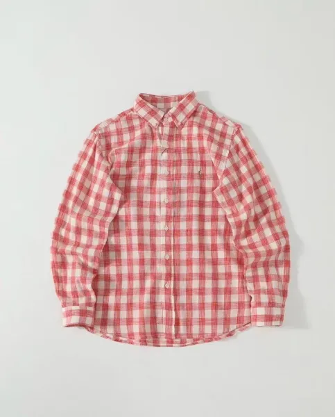 Ralph Lauren Classic Fit Check Shirt Blue White - 6